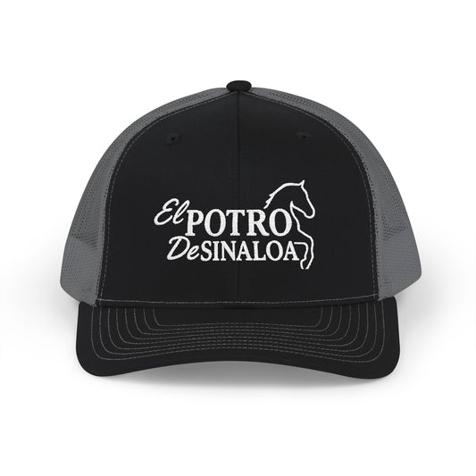 El Potro de Sinaloa™ Snapback Trucker Cap - Stylish Embroidered Hat for Outdoor