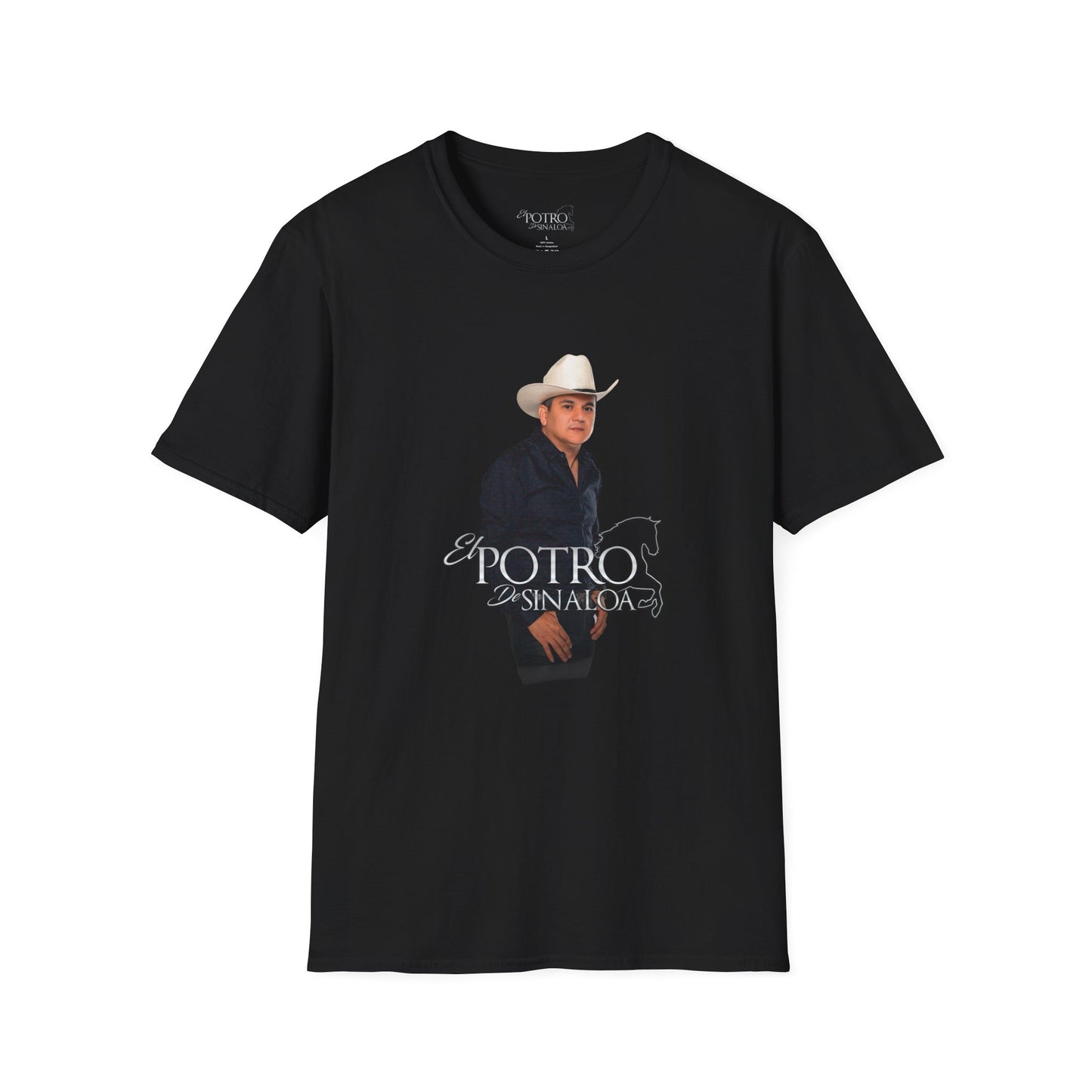 El Potro de Sinaloa™ - Unisex Softstyle T-Shirt - El Potro de Sinaloa Graphic Tee | Perfect for Music Fans & Celebrations