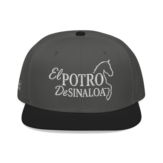 El Potro de Sinaloa™- Embroidered Snapback Hat - Stylish Headgear for Music Lovers and Potro Fans