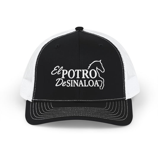El Potro de Sinaloa™ Snapback Trucker Cap - Stylish Embroidered Hat for Outdoor