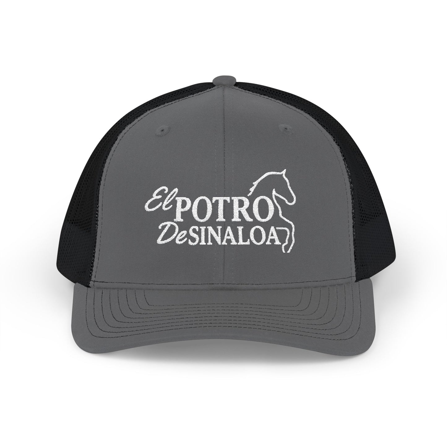 El Potro de Sinaloa™ Snapback Trucker Cap - Stylish Embroidered Hat for Outdoor